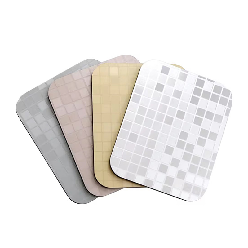 Fém textúrájú szénkristály falpanel